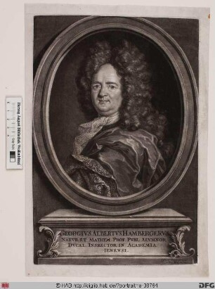 Bildnis Georg Albrecht Hamberger