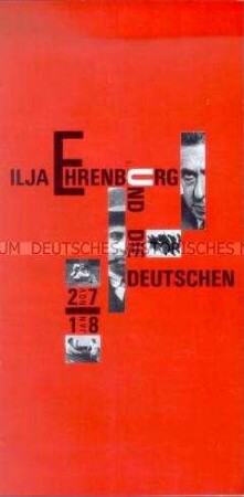 Informationsblatt zur einer Ausstellung des Deutsch-Russischen Museums Karlshorst über Ilja Ehrenburg