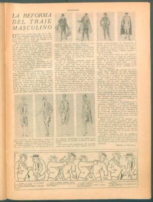 La reforma del traje masculino