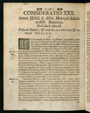 226-234, Consideratio XXX.