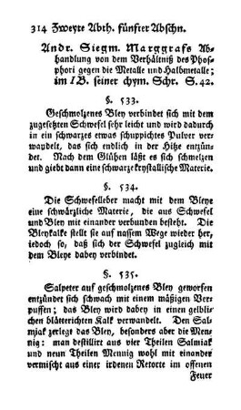 Bley mit Schwefel und Schwefelleber (§§. 533, 534)