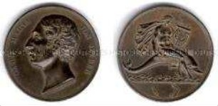 Medaille auf Carl Maria von Weber