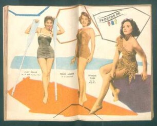 Jean Crain, Terry Moore, Bridget Carr - [Ilustración] : Pebetas de PBT