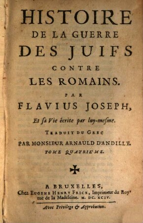 Histoire des Juifs, 4