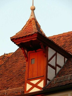 Dachgiebel in der Kirchgasse