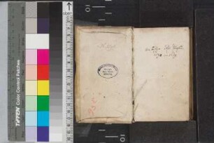Notiz von Bibliothekar Kräuter