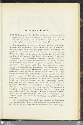 36. Magnetismus