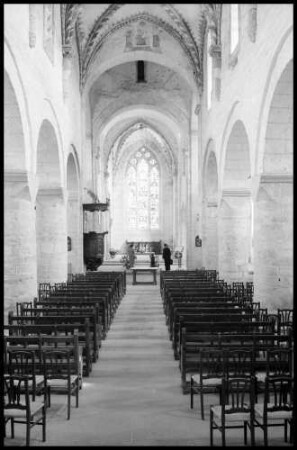 Romainmôtier: Innenraum des Münsters