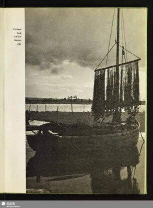 Fischerboot auf der Niederelbe