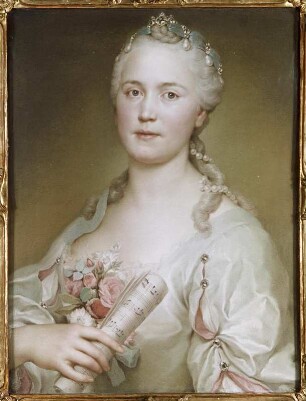 Die Sängerin Caterina Regina Mingotti geborene Valentini