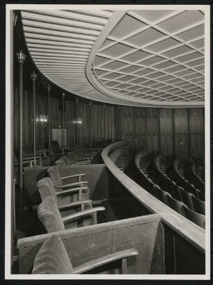 Stadttheater, Bremerhaven: Zuschauerraum Rang