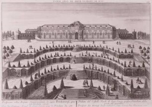 Vue du Chateau Royal de Sans Soucy