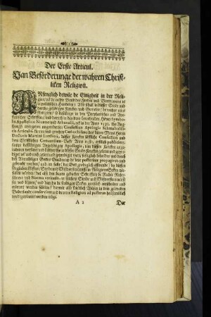 [Der 1.-76. Articul.]