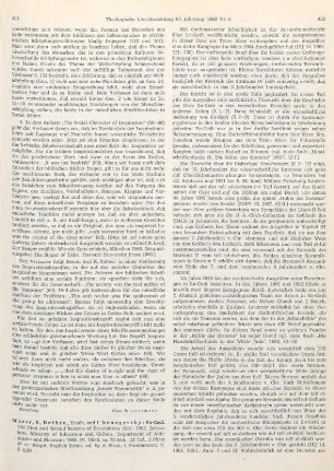 421-423 [Rezension] Māzār, Binyāmîn, En-Gedi