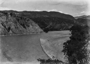 Rio Pilcomayo : Blick von einer Brücke auf den Rio Pilcomayo.
