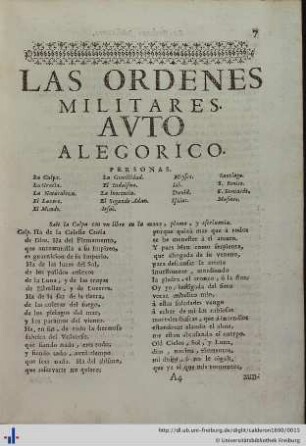 Las Ordenes Militares.