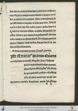 Tractatus quartus.