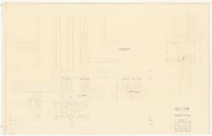 Stadttheater, Bremerhaven: Detail Wandabwicklung 1:10