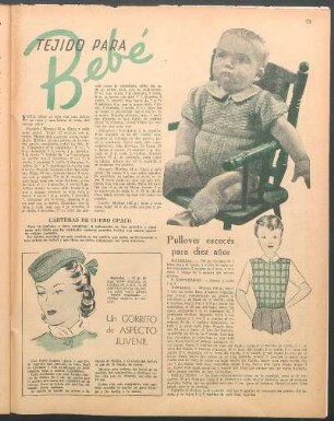 Tejido para bebe