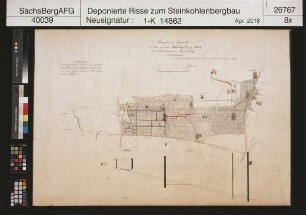 Rau & Comp., Steinkohlenwerk, Oberhohndorf, Baue auf dem Rußkohlenflöz 1