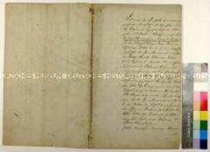 Hypothekenschein mit Abschrift aller Eintragungen in das Grundbuch betr. das Rittergut Trechwitz bei Jeserig seit dem Jahr 1795