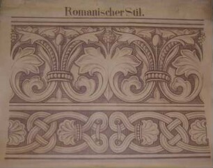 Ornamente Romanischer Stil