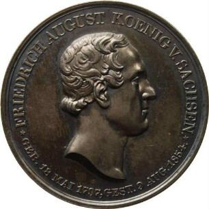 König Friedrich August II. - Tod
