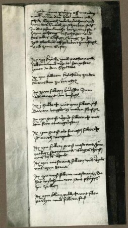 Heimatmuseum: Erbbestandsbrief der neuen Mahlmühle am Gießen zu Meisenheim. Pergament 1708,