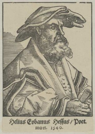 Bildnis des Helius Eobanus Hessus