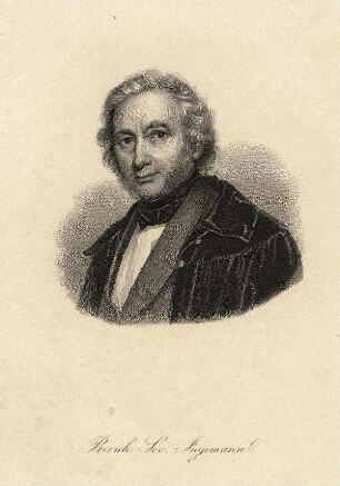 Bildnis von Bernhard Severin Ingemann ( 1789-1862)