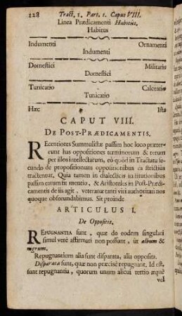 128-139, Caput VIII.