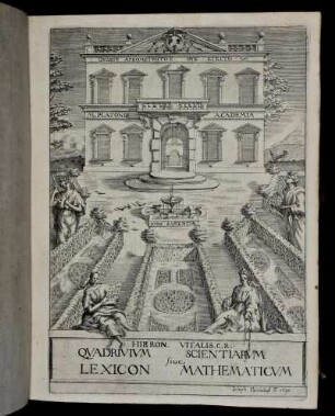 Quadriuum Scientiarum sive Lexicon Mathematicum.