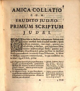 De veritate religionis christianae amica collatio cum ... Iudaeo