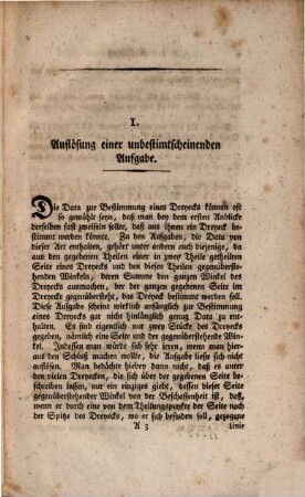 Aufsätze mathematischen, physikalischen, chemischen Inhalts, Erstes Heft : Mit Kupfern