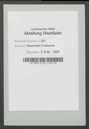 Verkauf eines Gartens auf der Alte Breide, Gemeinde Nottuln, an Christian Burwick, Faßbinder in Nottuln (Nr. 422).