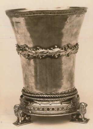 Becher aus dem Ratssilberschatz : Silber, vergoldet