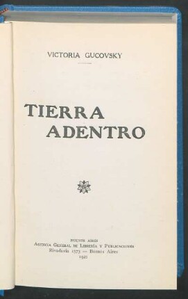Tierra adentro