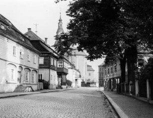 Blick zur Maria-Himmelfahrt-Kirche