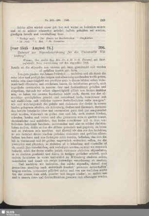 266. [vor 1545, August 24]