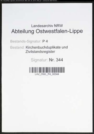 Kirchenbuchduplikate der katholischen Gemeinde (GHT 1856-1865). (Gemeinde: Berghausen, katholische Gemeinde )