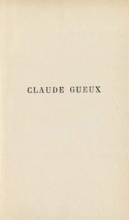 Claude Gueux