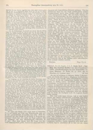 590-591 [Rezension] Stöckerl, Dagob., Bruder David v. Augsburg. Ein deutscher Mystiker aus dem Franziskanerorden
