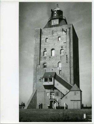 Leuchtturm auf der Insel Neuwerk, Norddeutsche Küste