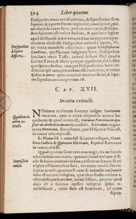 Cap. XVII. In coitu extincti.