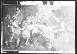 Tintoretto. Kopie: Abendmahl, GK I 2636. (Verlust)