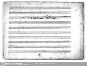 Violino Primo.