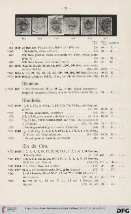 Rio de Oro (Nr. 479-486)