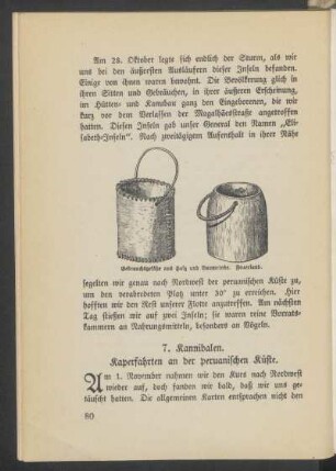 7. Kannibalen. - Kaperfahrten an der peruanischen Küste.