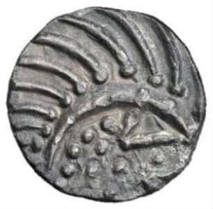 Fundmünze, Sceatta, 720 - 765
