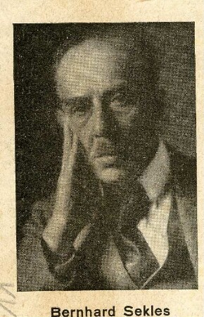 Sekles, Bernhard